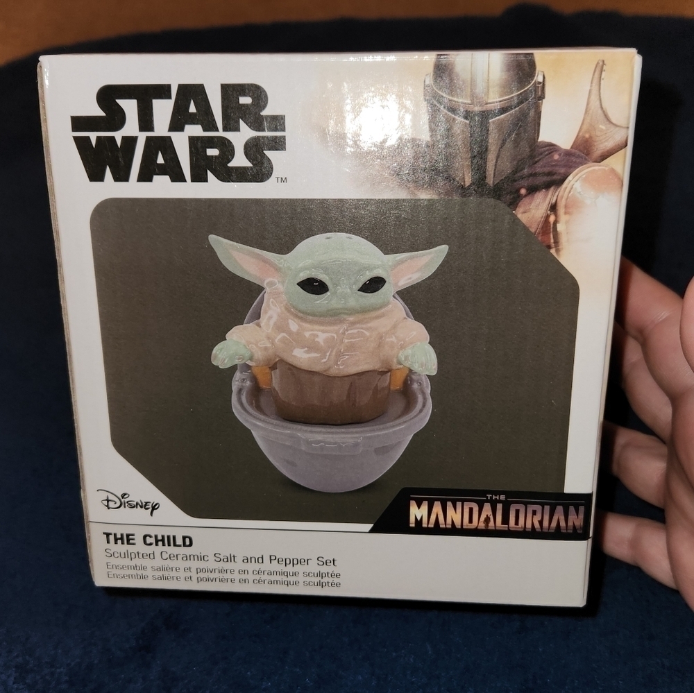 Salt & Pepper Set Star Wars Mandalorian The Child Baby Yoda - Picture 5 of 7